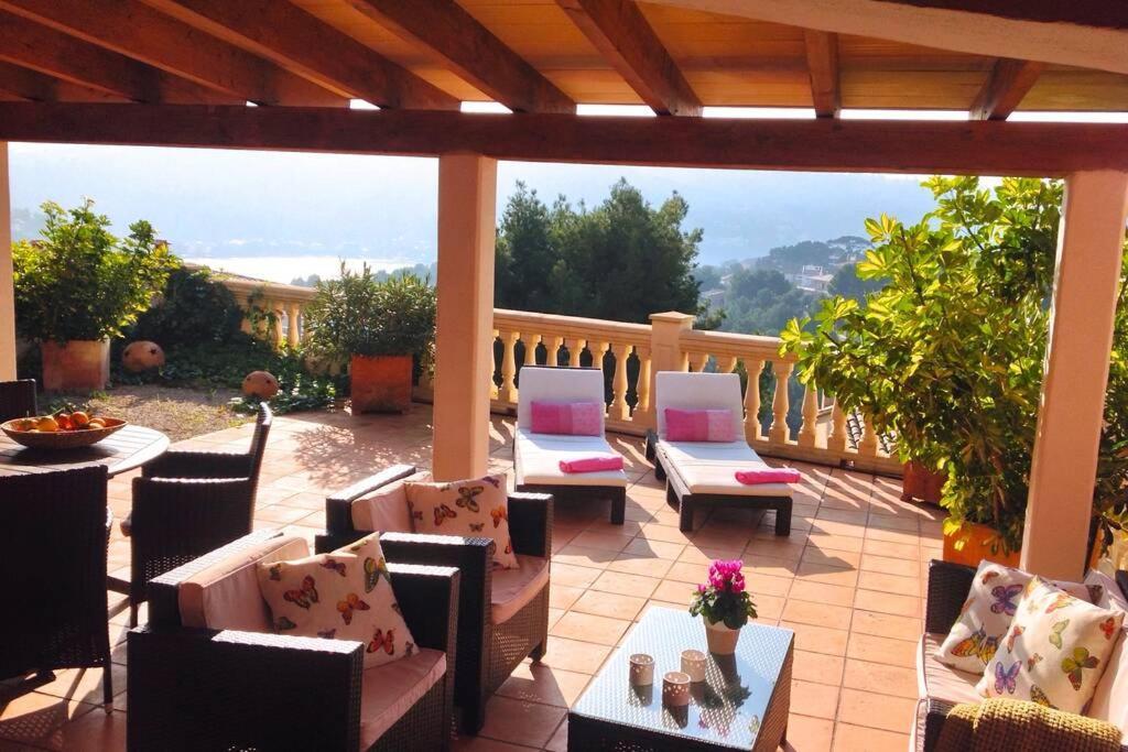 Apartamento Gran Terraza Privada Y Vistas Al Mar Пуэтро де Соллер Экстерьер фото